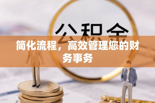 壮围简化流程，高效管理您的财务事务